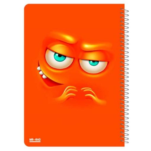 دفتر مشق مستر راد مدل ایموجی طرح زیرک کد 1567 Emoji
