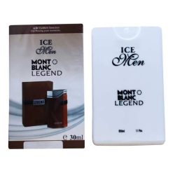 عطر جیبی مردانه آیس من مدل Mont Blanc Legend حجم 30 میلی لیتر