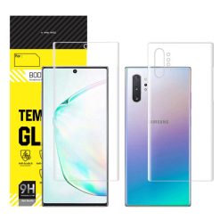 محافظ صفحه نمایش بادیگارد مدل HydroGel مناسب برای گوشی موبایل سامسونگ Galaxy Note 10 Plus به همراه محافظ پشت گوشی