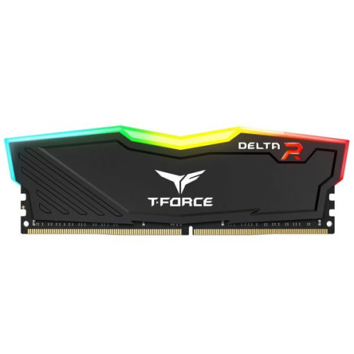 رم دسکتاپ DDR4 تک کاناله 3200 مگاهرتز CL16 تیم گروپ مدل T-Force Delta RGB ظرفیت 16 گیگابایت