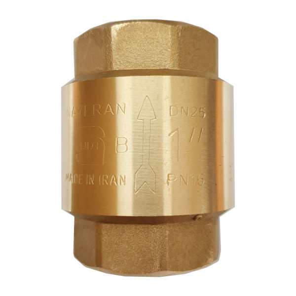 شیر یکطرفه نیران کد N102-3 شیر یکطرفه نیران کد N102-3