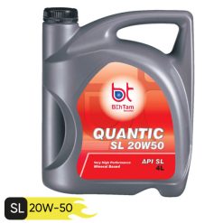 روغن موتور خودرو بهتام روانکار مدل 20W50 Quantic حجم 4 لیتر