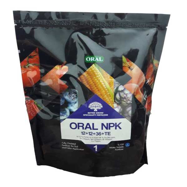کود نیتروژن فسفر پتاسیم اورال مدل NPK 121236 وزن1 کیلوگرم کود نیتروژن فسفر پتاسیم اورال مدل NPK 121236 وزن1 کیلوگرم