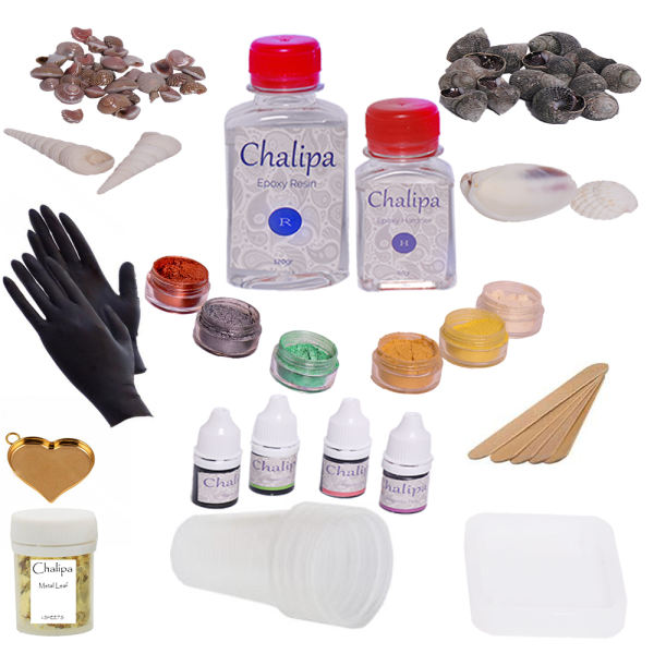 بسته کار با رزین اپوکسی چلیپا مدل Starter Kit مجموعه 22 عددی بسته کار با رزین اپوکسی چلیپا مدل Starter Kit مجموعه 22 عددی