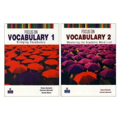 کتاب focus on vocabulary اثر Norbert Schmitt and Diane Schmitt انتشارات پيرسون لانگمن دوجلدی