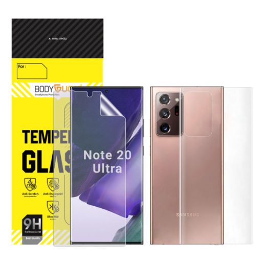 محافظ صفحه نمایش بادیگارد مدل HydroGel مناسب برای گوشی موبایل سامسونگ Galaxy Note 20 Ultra به همراه محافظ پشت گوشی