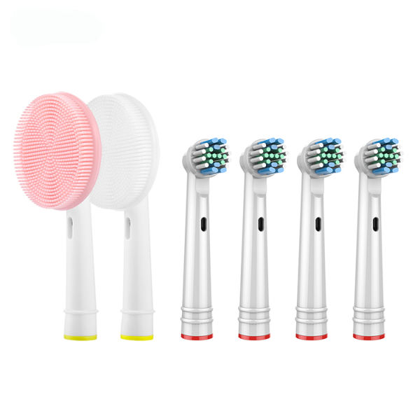 ست سری یدک مسواک برقی و برس پاک کننده صورت روتری الکتریک مدل Bonas مجموعه 6 عددی ست سری یدک مسواک برقی و برس پاک کننده صورت روتری الکتریک مدل Bonas مجموعه 6 عددی