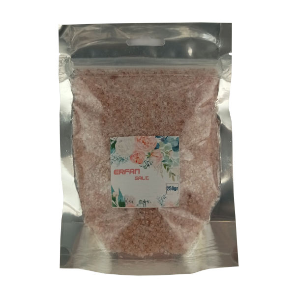 نمک حمام عرفان مدل HIMALAYAN 001 وزن 250 گرم نمک حمام عرفان مدل HIMALAYAN 001 وزن 250 گرم