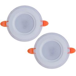 لامپ هالوژن 8 وات صبا لایت مدل دورشیشه بسته 2 عددی
