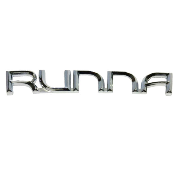 آرم عقب خودرو بیلگین طرح رانا کد 15runna1 آرم عقب خودرو بیلگین طرح رانا کد 15runna1