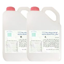 کود هیدروپونیک محنا کد LV1000 حجم 2000 میلی لیتر مجموعه دو عددی