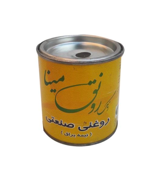 رنگ روغنی سبز نیمه براق رونق مینا مدل 2 حجم 250 میلی لیتر رنگ روغنی سبز نیمه براق رونق مینا مدل 2 حجم 250 میلی لیتر