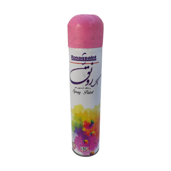 اسپری رنگ صورتی رونق مدل 02 حجم 300 میلی لیتر اسپری رنگ صورتی رونق مدل 02 حجم 300 میلی لیتر