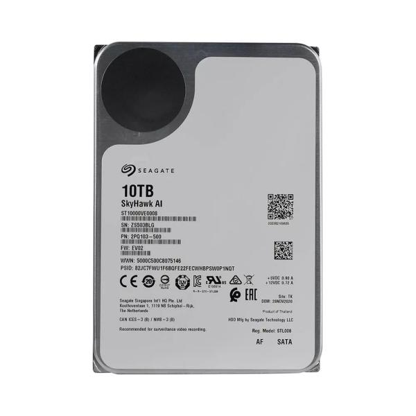 هارددیسک اینترنال سیگیت مدل SkyHawk AL ST10000VE0008 ظرفیت 10 ترابایت هارددیسک اینترنال سیگیت مدل SkyHawk AL ST10000VE0008 ظرفیت 10 ترابایت