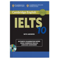 کتاب IELTS Cambridge 10 اثر جمعی از نویسندگان انتشارات آریونا