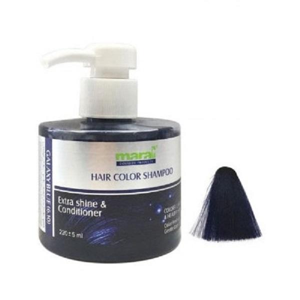شامپو رنگساژ مارال شماره 6.10 حجم 220 میلی لیتر حجم رنگ آبی کهکشانی شامپو رنگساژ مارال شماره 6.10 حجم 220 میلی لیتر حجم رنگ آبی کهکشانی