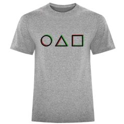 تیشرت آستین کوتاه مردانه مدل بازی مرکب W876
