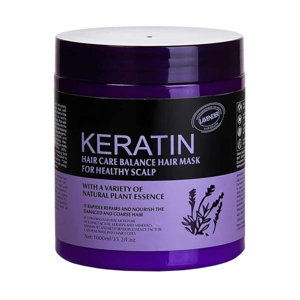 ماسک مو کراتین مدل Lavender حجم 1000 میلی لیتر ماسک مو کراتین مدل Lavender حجم 1000 میلی لیتر