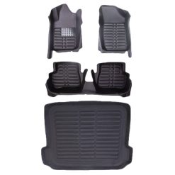 کفپوش سه بعدی خودرو مدل AM مناسب برای رانا به همراه کفپوش صندوق