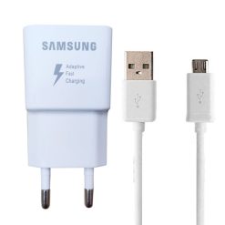 شارژر دیواری مدل TA200EWE به همراه کابل تبدیل microUSBغیر اصل