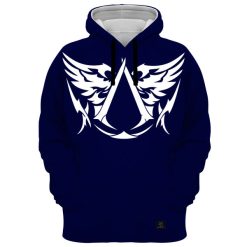 هودی مردانه 27 مدل assassin کد H10 رنگ سرمه ای