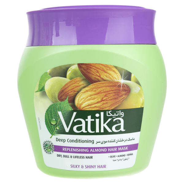 ماسک مو واتیکا مدل Replenishing Almond حجم 500 میلی لیتر ماسک مو واتیکا مدل Replenishing Almond حجم 500 میلی لیتر