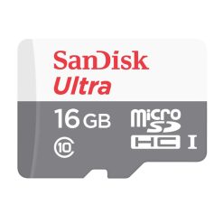 کارت حافظه microSDHC مدل ultra کلاس 10 استاندارد UHS-I  سرعت 48MBps ظرفیت 16 گیگابایت