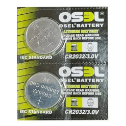 باتری سکه ای اوسل مدل 2032 بسته دو عددی
