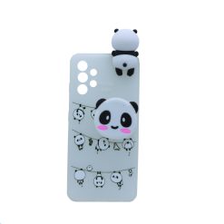 کاور طرح Panda مدل PAH-01 مناسب برای گوشی موبایل سامسونگ Galaxy A32 4G به همراه پایه نگهدارنده