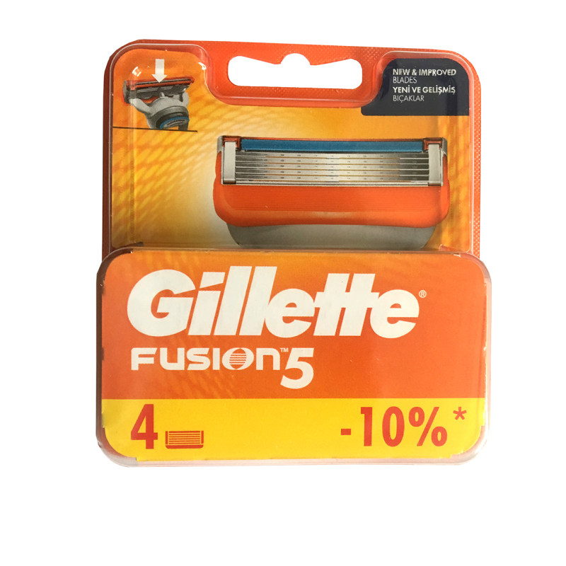 تیغ یدک ژیلت مدل 5 Fusion بسته 4 عددی تیغ یدک ژیلت مدل 5 Fusion بسته 4 عددی
