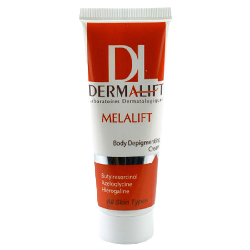 کرم روشن کننده بدن درمالیفت مدل Melalift حجم 50 میلی لیتر کرم روشن کننده بدن درمالیفت مدل Melalift حجم 50 میلی لیتر