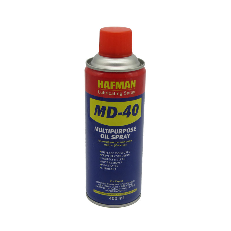 اسپری روان کننده و زنگ بر هافمن مدل MD-40 حجم 400 میلی لیتر اسپری روان کننده و زنگ بر هافمن مدل MD-40 حجم 400 میلی لیتر