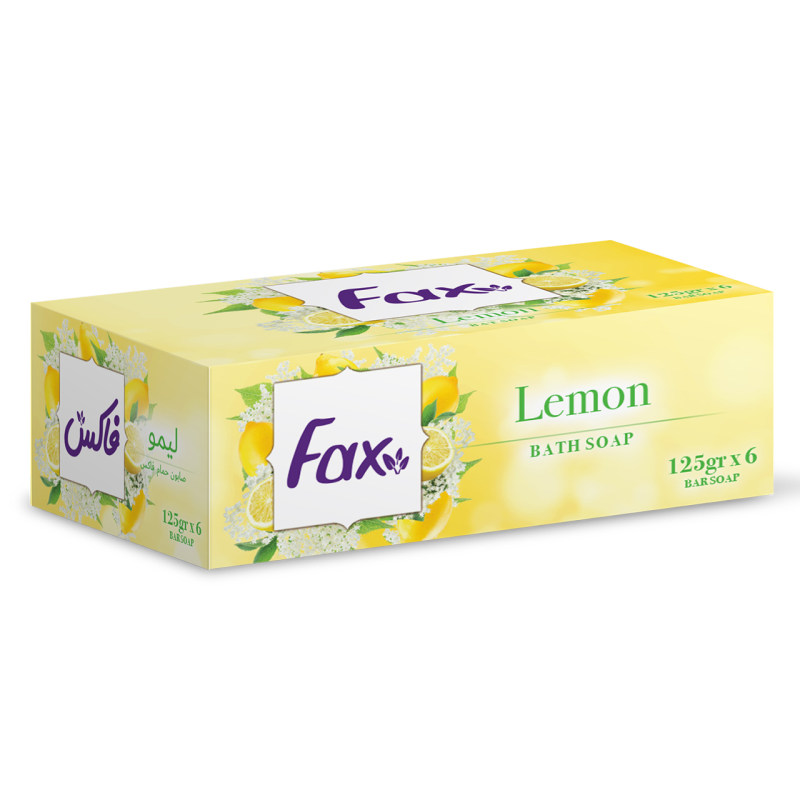 صابون شستشو فاکس مدل Lemon بسته 6 عددی صابون شستشو فاکس مدل Lemon بسته 6 عددی