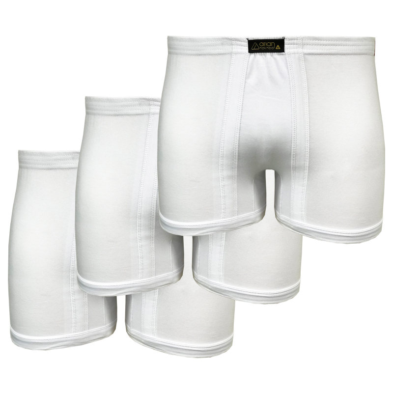 شورت باکسر مردانه پنبه ای آریان نخ باف کد 1411 بسته سه عددی شورت باکسر مردانه پنبه ای آریان نخ باف کد 1411 بسته سه عددی