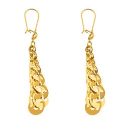گوشواره طلا 18 عیار زنانه کد EA153