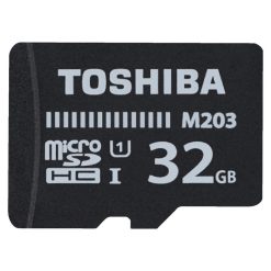 کارت حافظه microSDHC توشیبا مدل M203 کلاس 10 استاندارد UHS-I سرعت 100MBps ظرفیت 32 گیگابایت