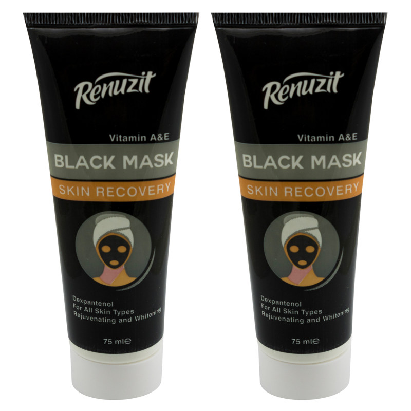 ماسک صورت رینو زیت مدل Black mask carbon active حجم 75 میلی لیتر مجموعه 2 عددی ماسک صورت رینو زیت مدل Black mask carbon active حجم 75 میلی لیتر مجموعه 2 عددی