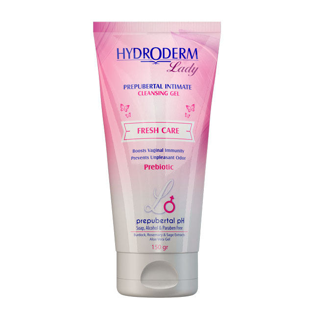 ژل بهداشتی دوشیزگان هیدرودرم مدل Fresh care وزن 150 گرم ژل بهداشتی دوشیزگان هیدرودرم مدل Fresh care وزن 150 گرم