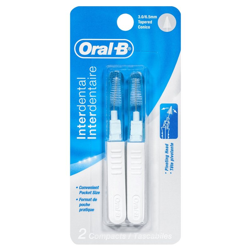 مسواک بین دندانی اورال-بی مدل Interdental بسته 2 عددی مسواک بین دندانی اورال-بی مدل Interdental بسته 2 عددی