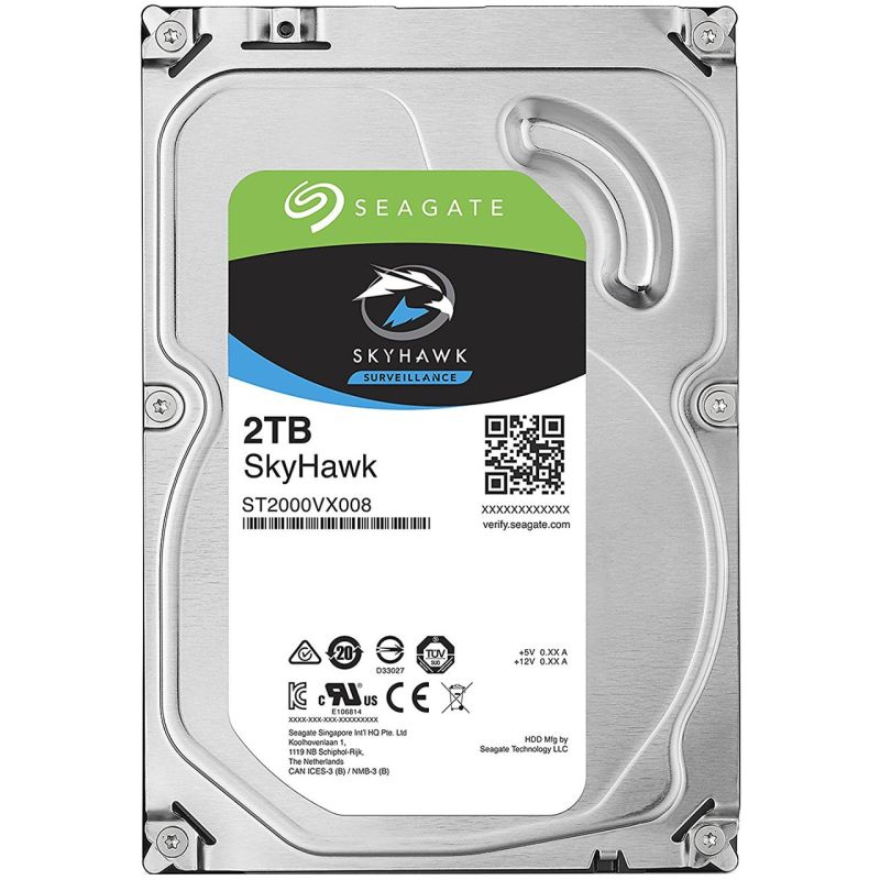 هارددیسک اینترنال سیگیت مدل SkyHawk ST2000VX008 ظرفیت 2 ترابایت هارددیسک اینترنال سیگیت مدل SkyHawk ST2000VX008 ظرفیت 2 ترابایت
