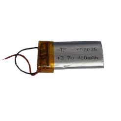 باتری لیتیوم-یون کد 602535 ظرفیت 400 میلی آمپر ساعت