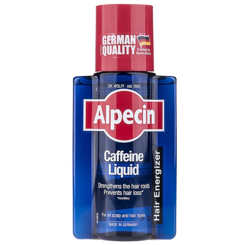 محلول تقویت کننده مو آلپسین مدل Caffeine حجم 200 میلی لیتر محلول تقویت کننده مو آلپسین مدل Caffeine حجم 200 میلی لیتر