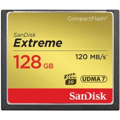 کارت حافظه CompactFlash سن دیسک مدل Extreme سرعت 800X 120MBps ظرفیت 128 گیگابایت