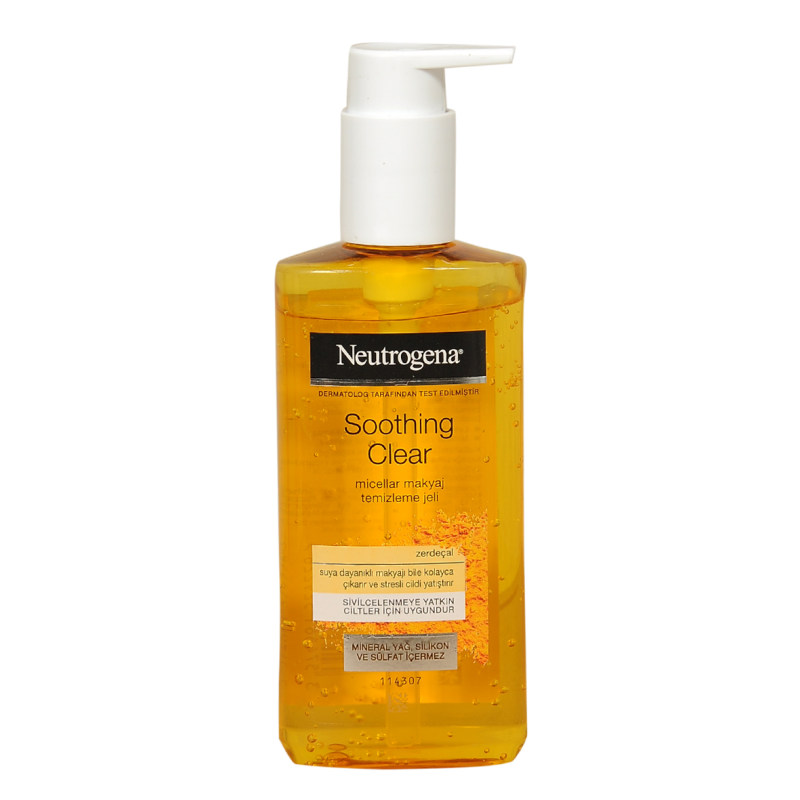 ژل شستشو صورت نوتروژینا مدل Soothing Clear حجم 200 میلی لیتر ژل شستشو صورت نوتروژینا مدل Soothing Clear حجم 200 میلی لیتر