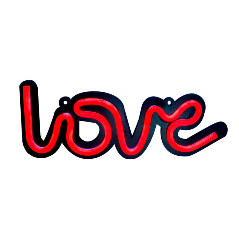 چراغ دیواری مدل نئون طرح love چراغ دیواری مدل نئون طرح love
