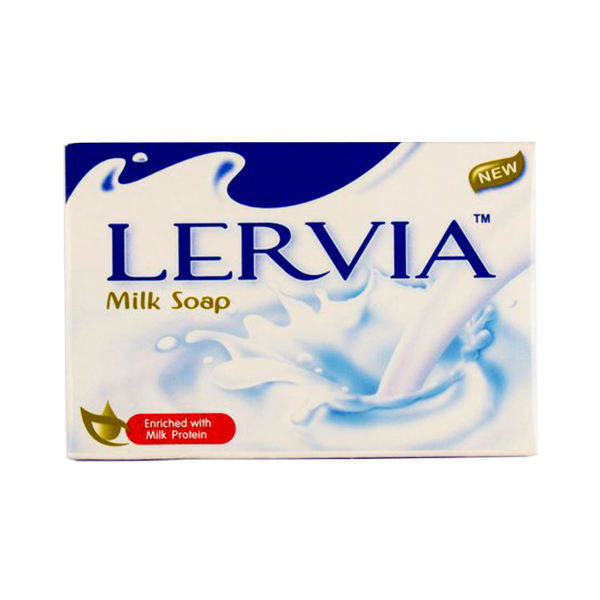 صابون روشن کننده و سفید کننده لرویا مدل شیری وزن 90 گرم صابون روشن کننده و سفید کننده لرویا مدل شیری وزن 90 گرم