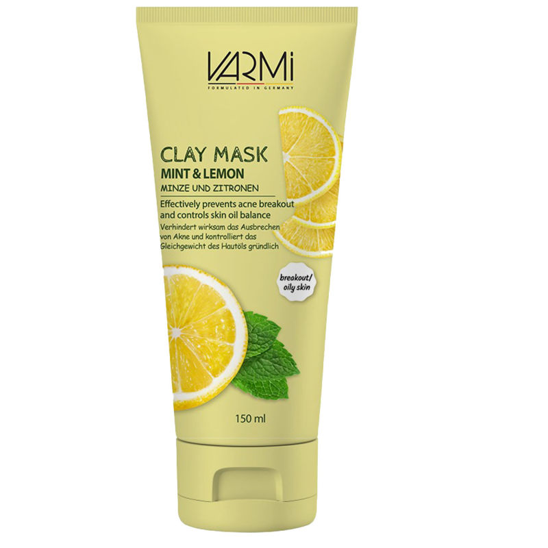 ماسک صورت وارمی مدل خاک رسی نعناع و لیمو حجم 150 میلی لیتر ماسک صورت وارمی مدل خاک رسی نعناع و لیمو حجم 150 میلی لیتر
