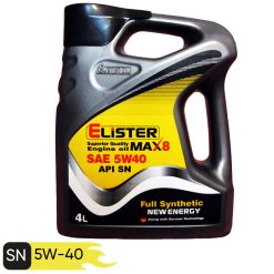 روغن موتور خودرو الیستر ایل مدل Max8 SAE 5W-40 حجم 4 لیتر