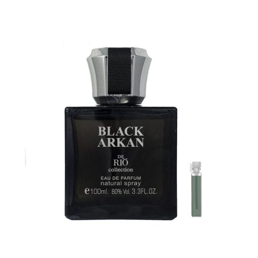 ادو پرفیوم مردانه ریو کالکشن مدل Rio Black Arkan حجم 100ml به همراه عطر جیبی