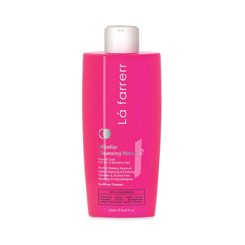 محلول پاک کننده آرایش لافارر مدل Dry and Sensitive حجم 250 میلی لیتر محلول پاک کننده آرایش لافارر مدل Dry and Sensitive حجم 250 میلی لیتر